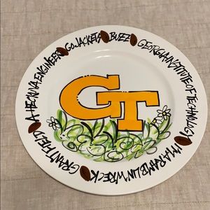 Georgia Tech Magnolia Lane plate